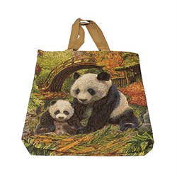 Гобеленовая сумка Панда - фото 5910