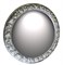 Круглое зеркало диаметр 101 серебро